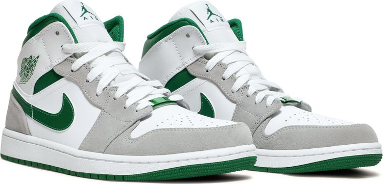 Nike Air Jordan 1 Mid SE 'Grey Pine Green'